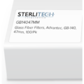 Advantec Mfs Glass Fiber Membrane Filters, GB-140, 47mm, PK100 GB14047MM
